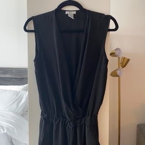 Joe B size Small cinched waist black jumpsuit